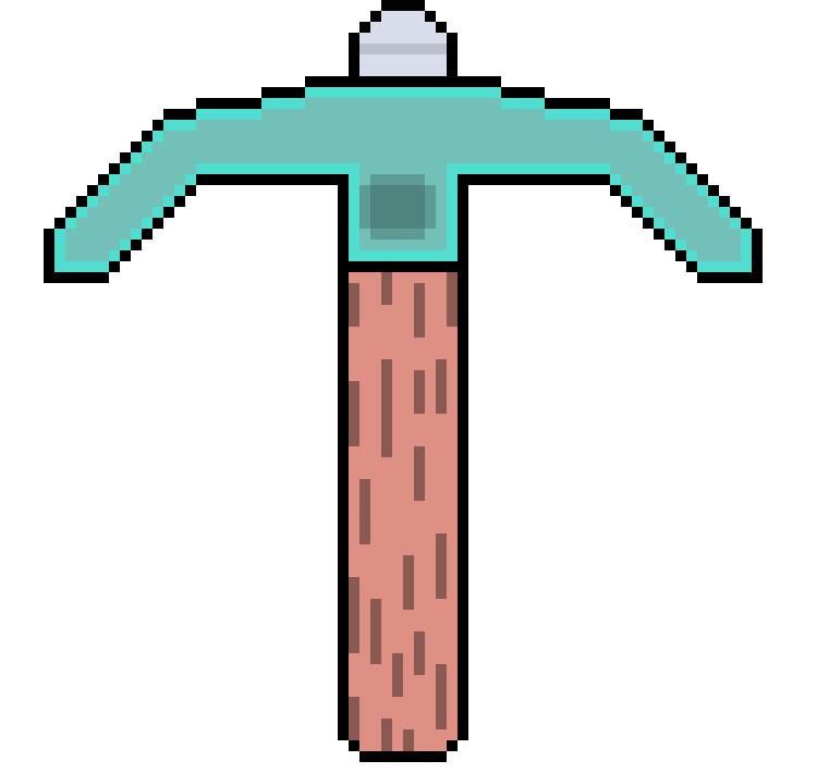 [9664c4] The Blue Crystal Pickaxe