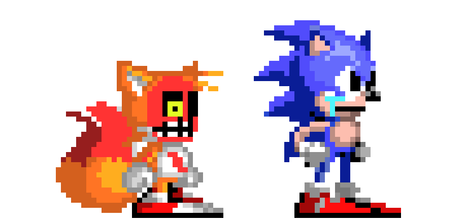 [7b72d8] I HATE YOU TAILS AND SAD SONIC