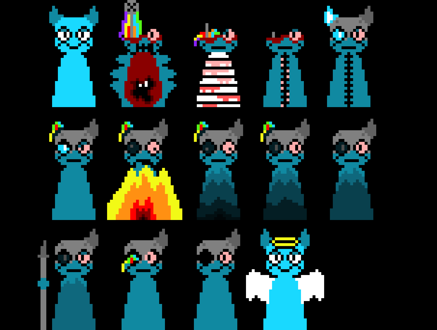 [0158f3] My Oc In Sprunki Definitive Phases 1-14 
