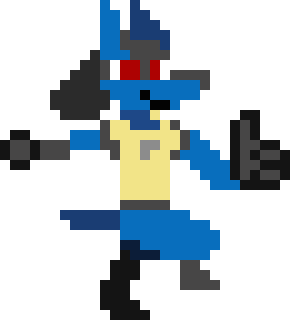[9664c4] lucario thumbs up