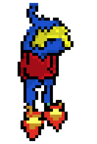 [9664c4] Alien with rocket boots