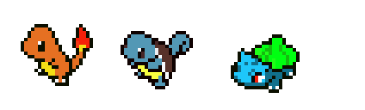 [9664c4] gen 1 pokemon starters