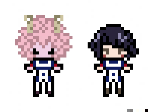 [f7b018] mina and jirou