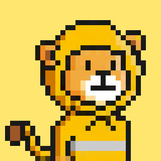 [06d42e] Pixel Lion