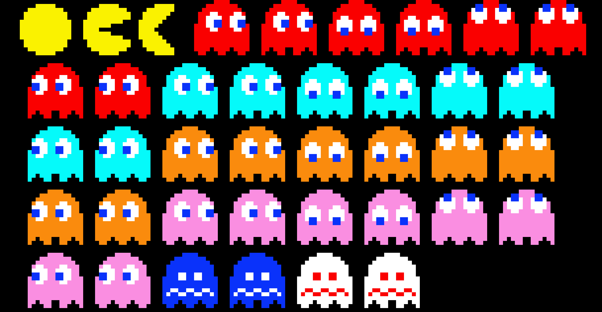 Pac-Man sprites