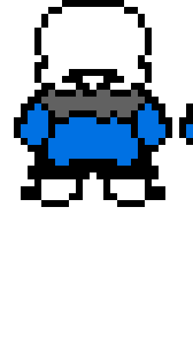 [d728ea] UnderTale - Sans Walking Sprite Sheet