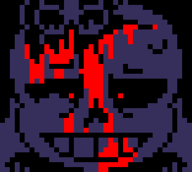 [7ce906] *(Then he'd appear next to KC.) god that was hard to tell him not to... -HorrorTale Sans
