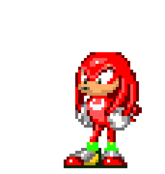 [d3f2ea] Sonic 3 & Knuckles Knuckles sprite 1994