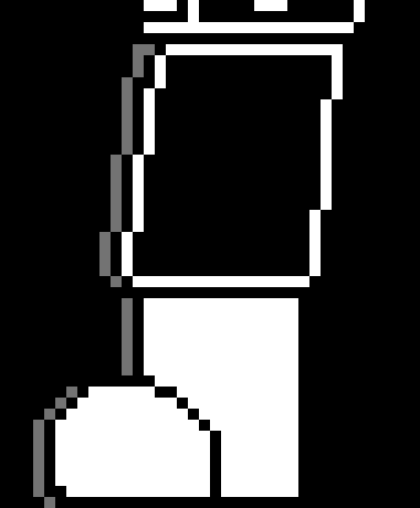 [506291] added an outline for the other leg. - X