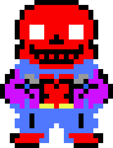 [9664c4] CreepyTale Sans sprite
