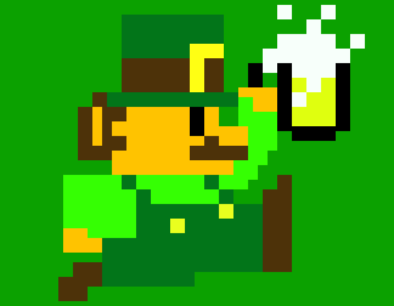 [61f3fb] leprechaun luigi