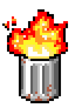 [bf7591] dumpster fire