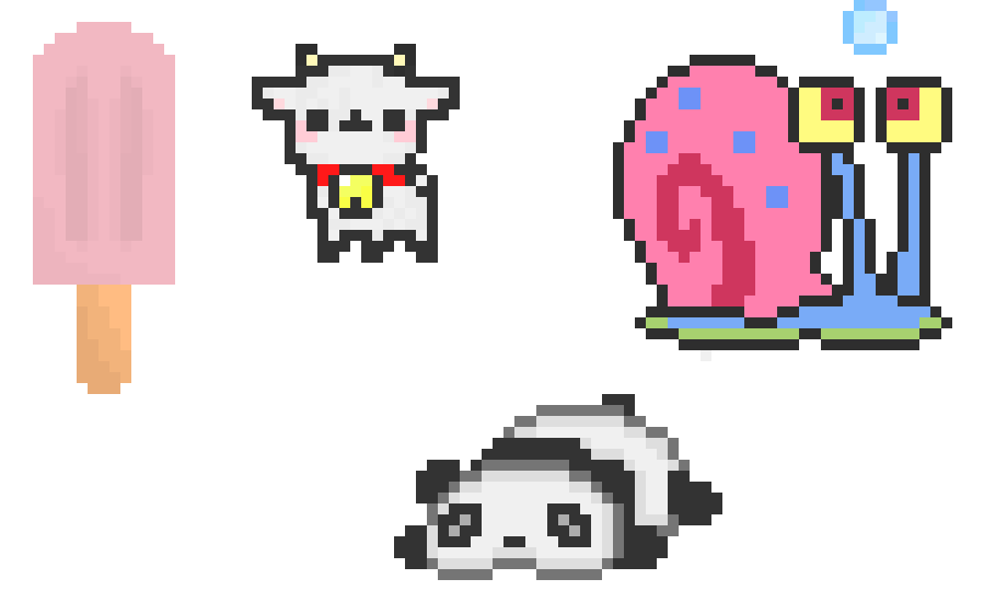 [8b7bf6] pixel art  -foxly
