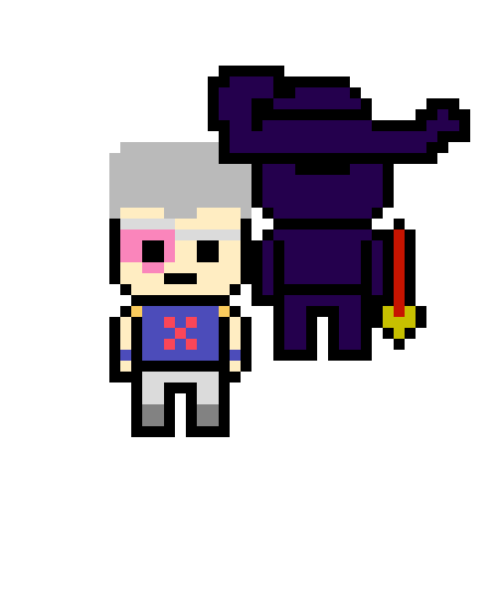 [09c9ab] danganronpa pixel polnareffsilverchariotrequiem5