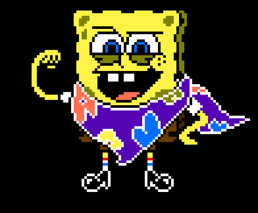 SpongeTale SpongeBob Colored