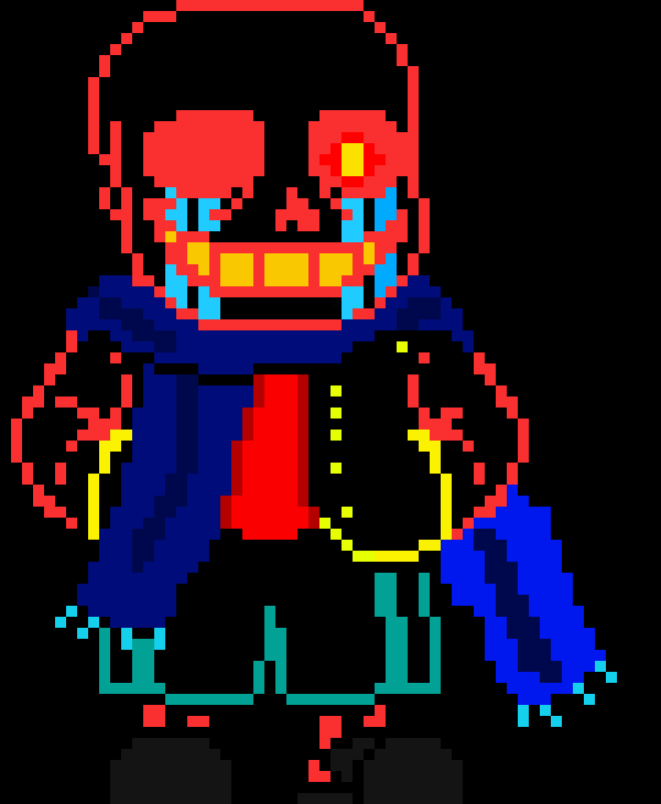 [2fe70b] *summons 4 gaster blasters over me* go to hell infected