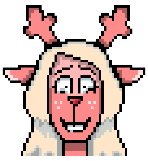 [4caeb9] Noelle Terrified Face Coloured(Dark World My Style)
