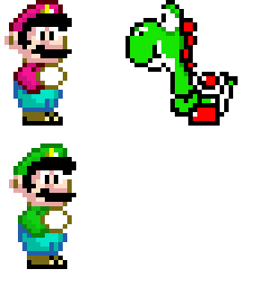 [9664c4] Mario, Luigi, and Yoshi