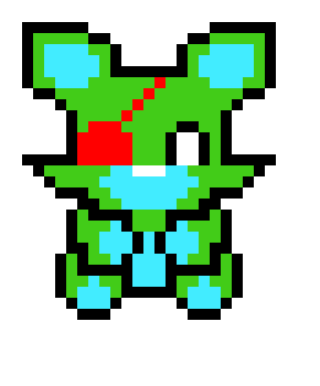 [4e0d35] Funtime Spring Wolfy plush