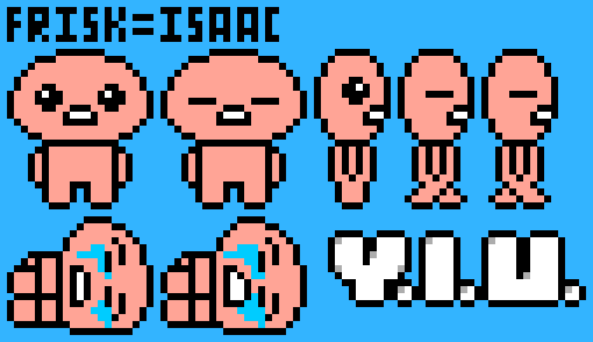 Your Indie Underground (My Au) Frisk = Isaac