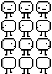 [bc32af] Guy Sprites