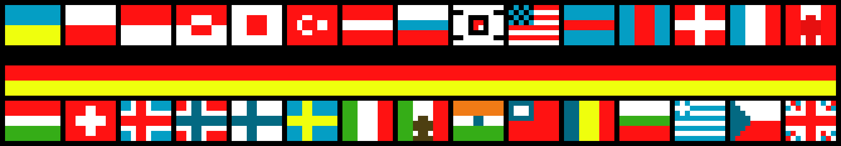 [a61199] Banner of Flags