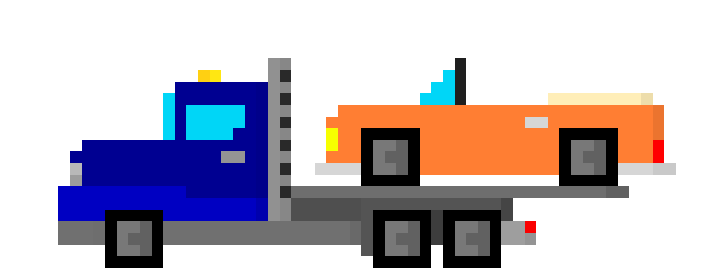 [9664c4] Flatbed Truck