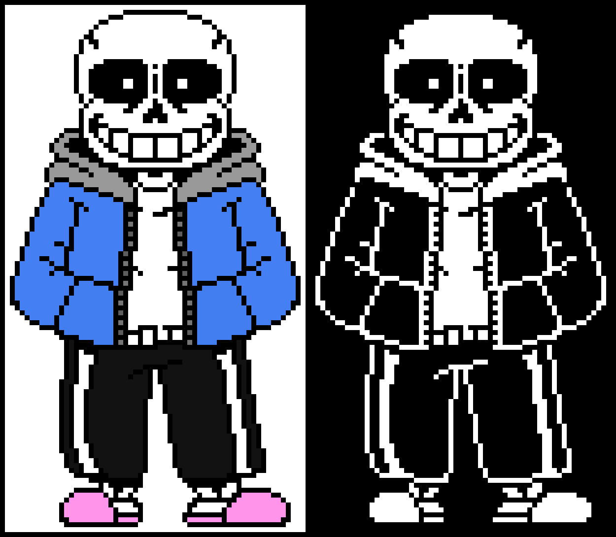 sans because yes