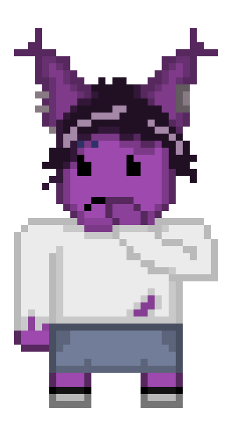 [e8c8f0] Thomas thinking hand to face Sprite 