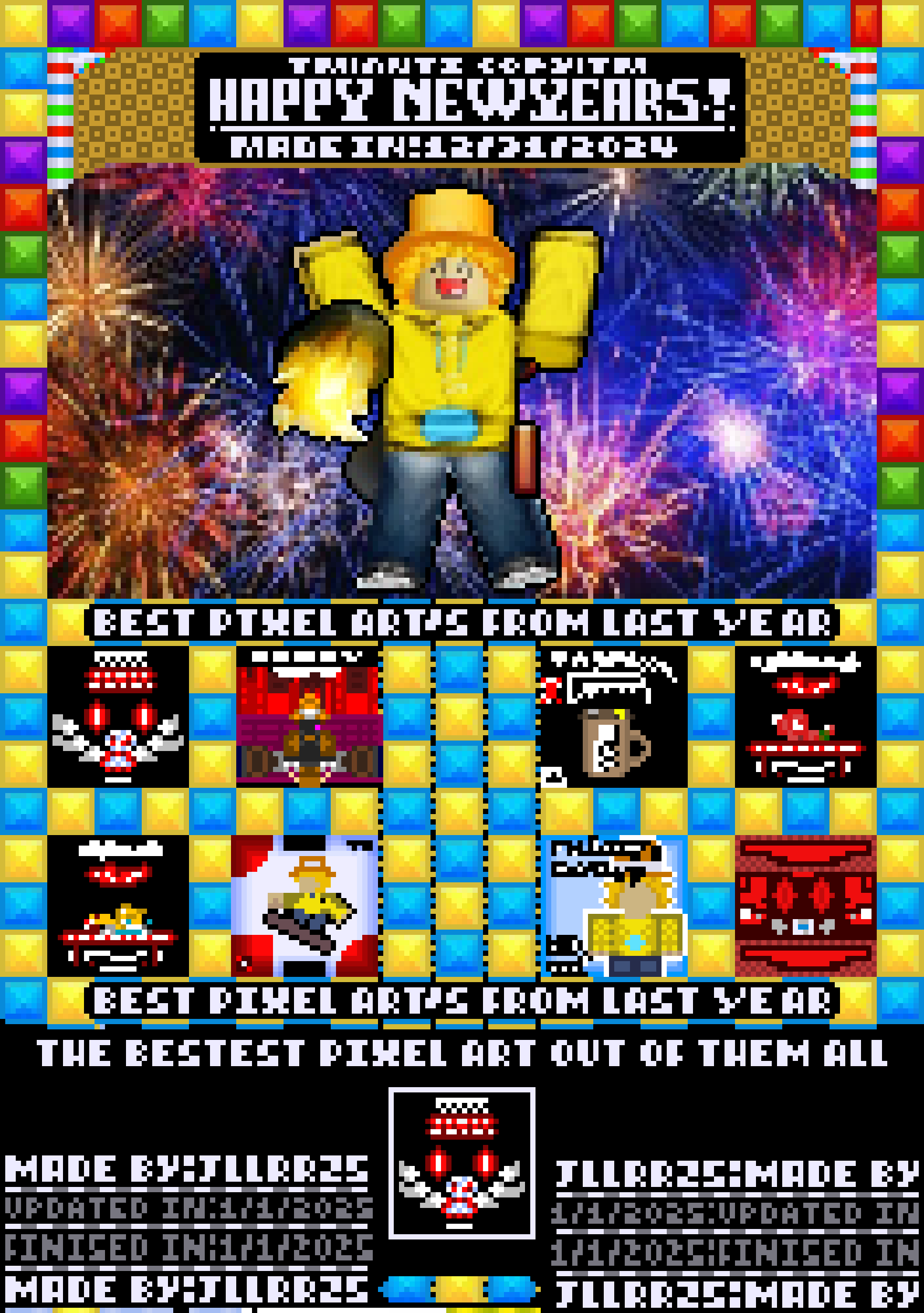 [bf3096] Happy new Year's 2025 Celebration ( FILLED SLOTS )
