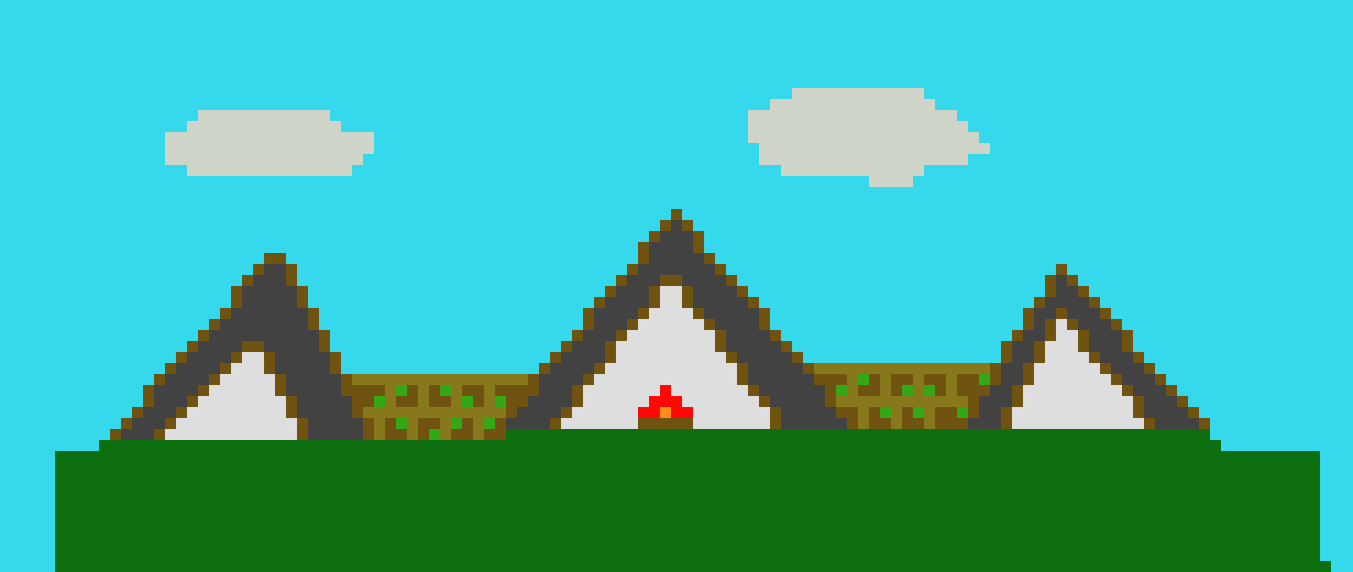 [63fe57] Tent and Farm