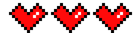 [9664c4] heart row