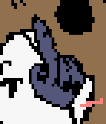 [34d162] It's a hand eye thing, I don't know what it, but yea I colored it in now. Thanks lol