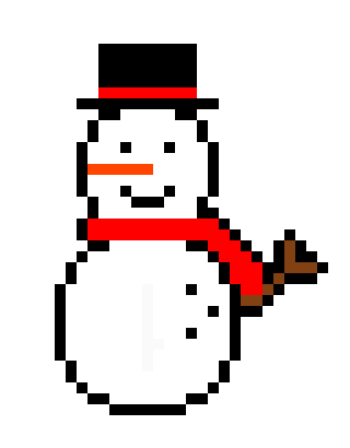 [784d1e] Snowman