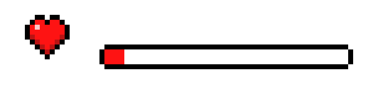 [9664c4] Heart bar