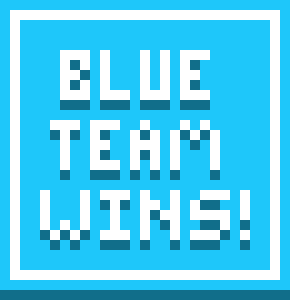 Blue Team Wins