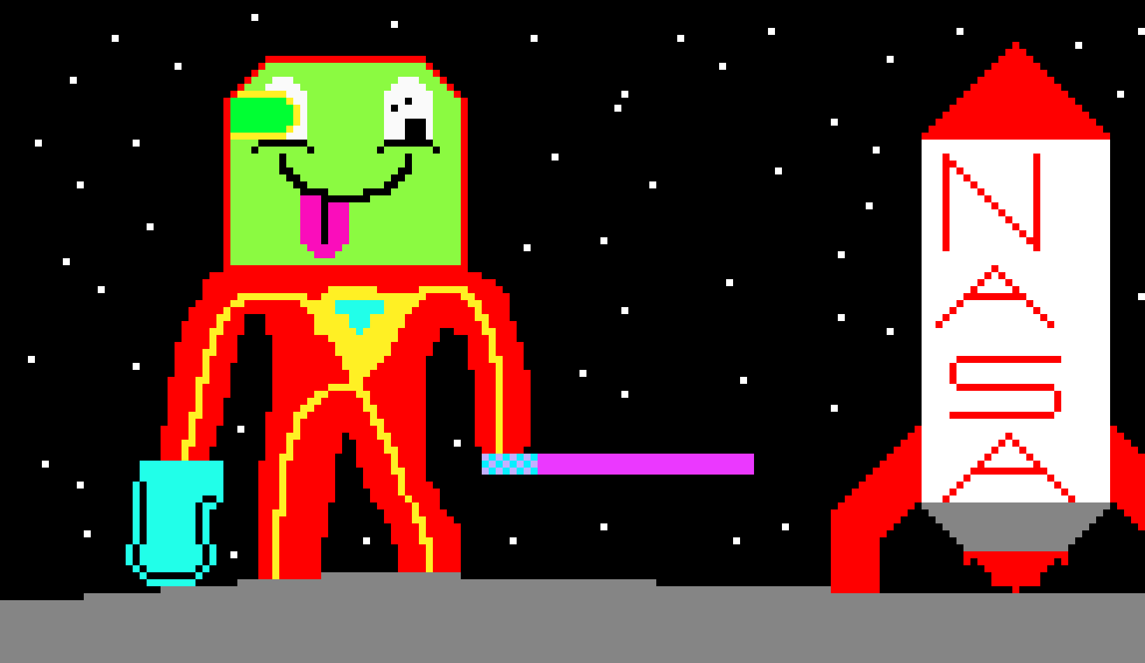 [9664c4] space dino