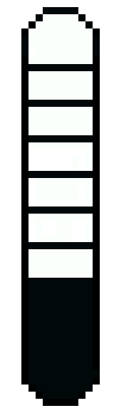 [cee608] Vertical Health Pixel Bar