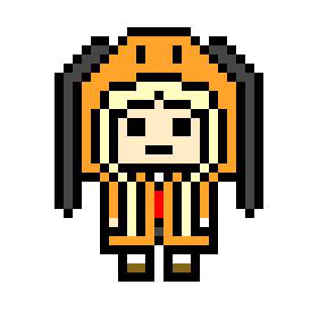 danganronpa pixel sprite runa 