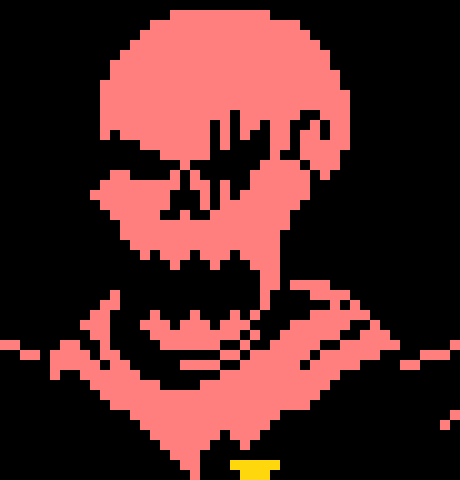 [7ce906] I'M ASSUMING SOMEBODY DISCRIBED ME. *(Papyrus walks up to SF and Fell.) -HorrorTale Sans