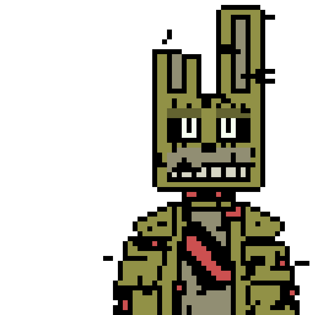[b9de0d] *he grabs gf and takes here to somewhere in to forest* - springtrap