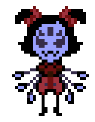 [0fb380] Muffet Overworld Sprite