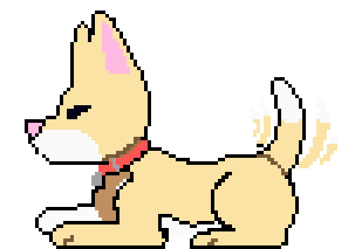 [9664c4] Pixel dog