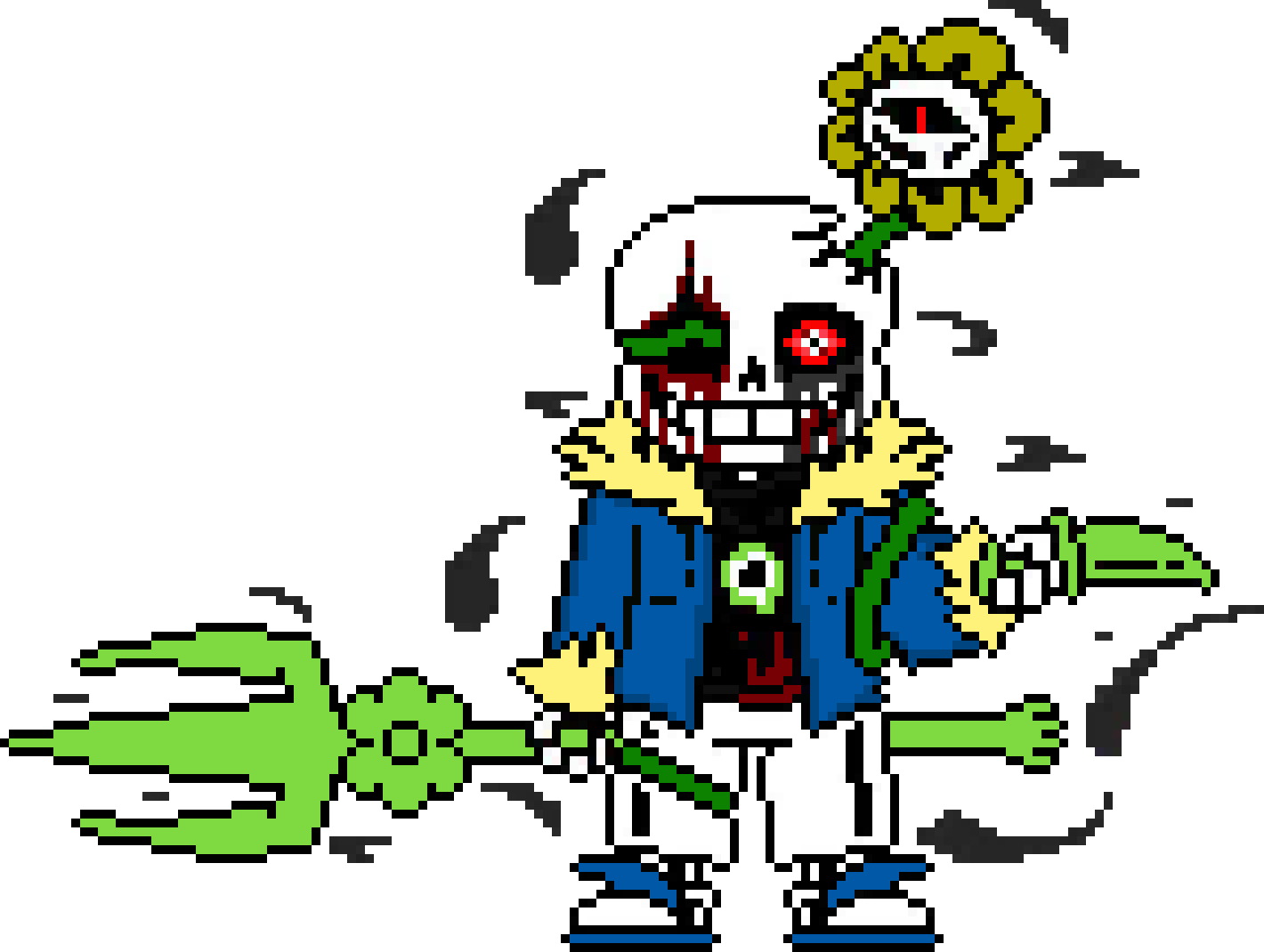 [c69785] Horrortale: Overthrown King (Colored)