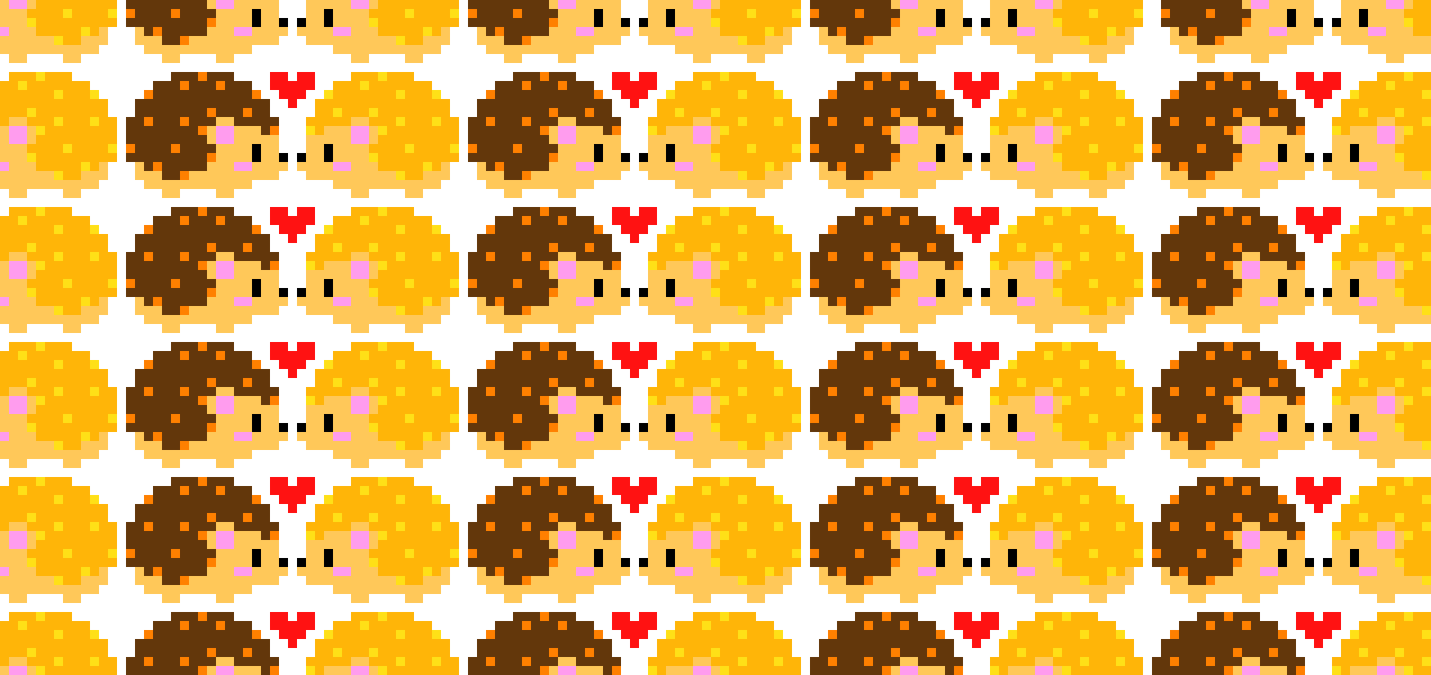 [9664c4] cute hedgehogs