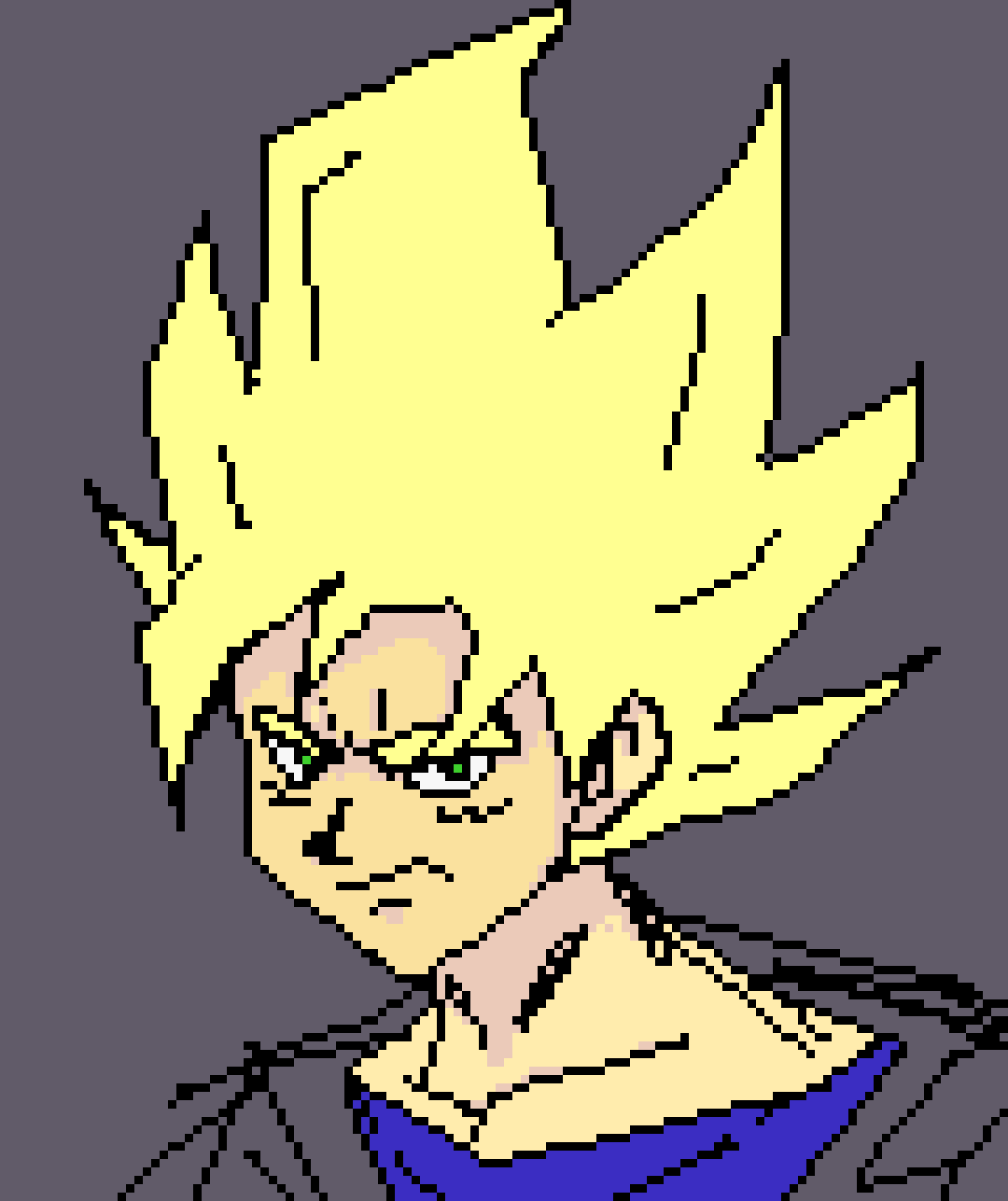 [d7a96d] ssj4 goku if he was hit with a bat in the middle of transforming