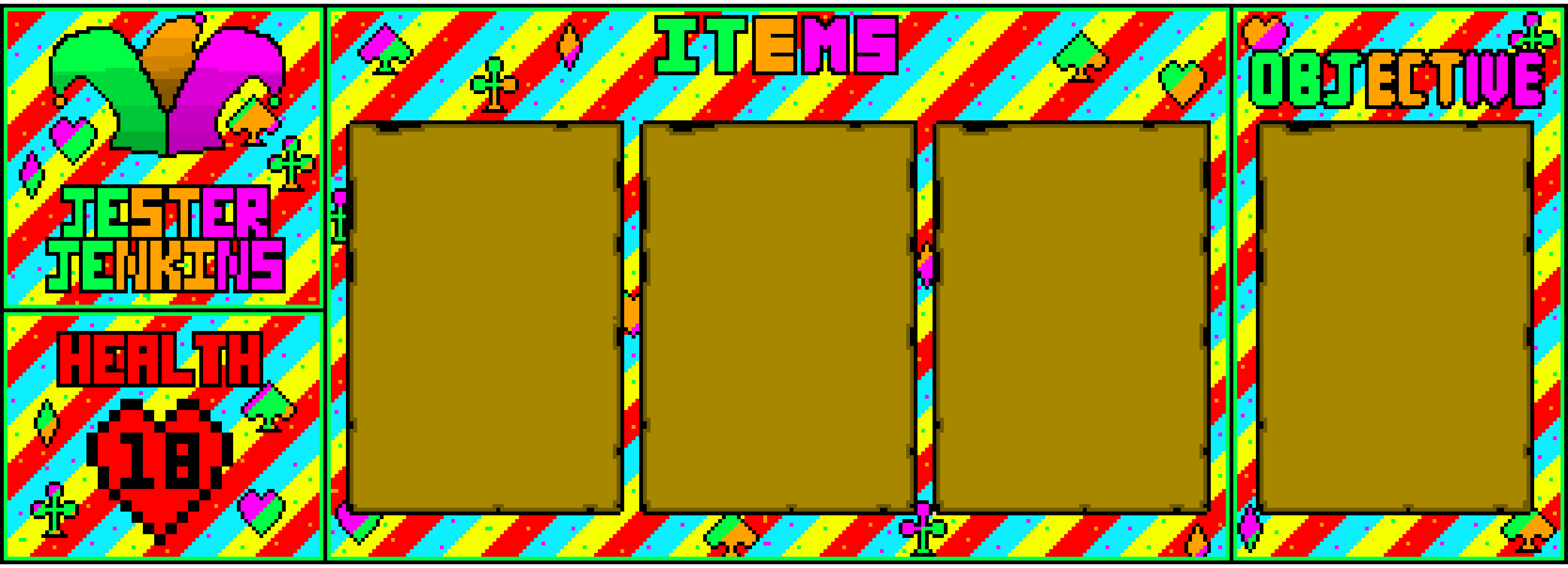 Jester Jenkins Character Board