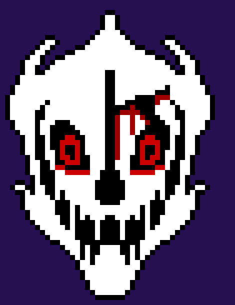 [7c78a2] *the blaster bites down on Despairs legs hard, making him fall over*
