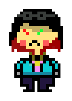 [3e3c2b] Pixel Sophie Angry