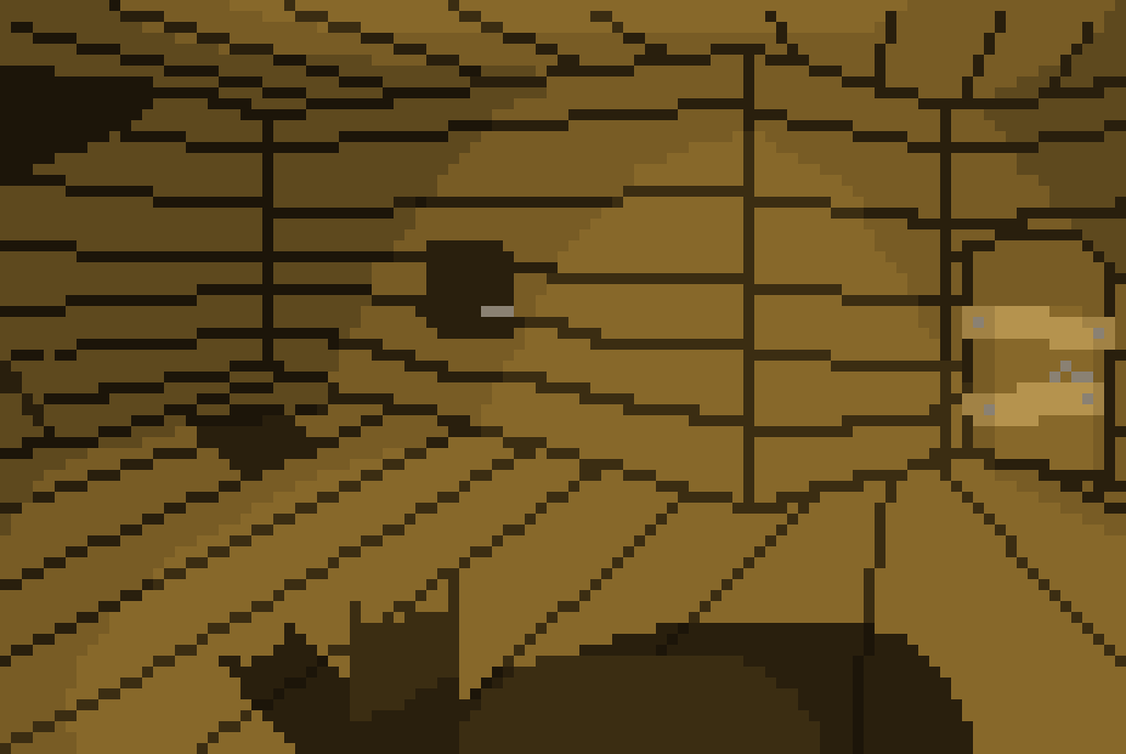 [0e0902] Cabin1-22-2-3 Door Boarded